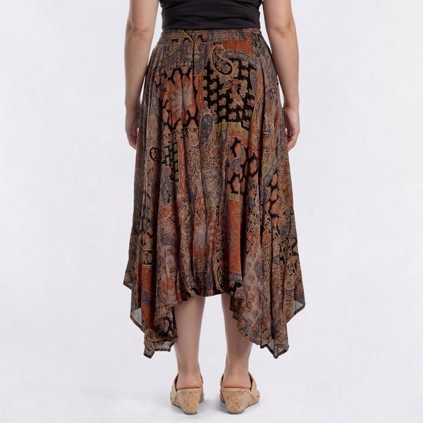 Juniors Plus Angie Handkerchief Hem  Skirt alternate view